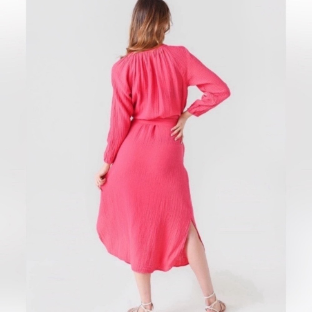 XiRENA Pink Midi Dress - Picture 3 of 7